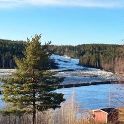 Abfahrt Storforsen