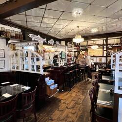 Interior of the restaurant