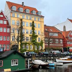 Some of the old buildings along the canal