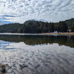 Todd Lake with Mt Bachelor