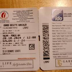 Fährtickets mit Namen