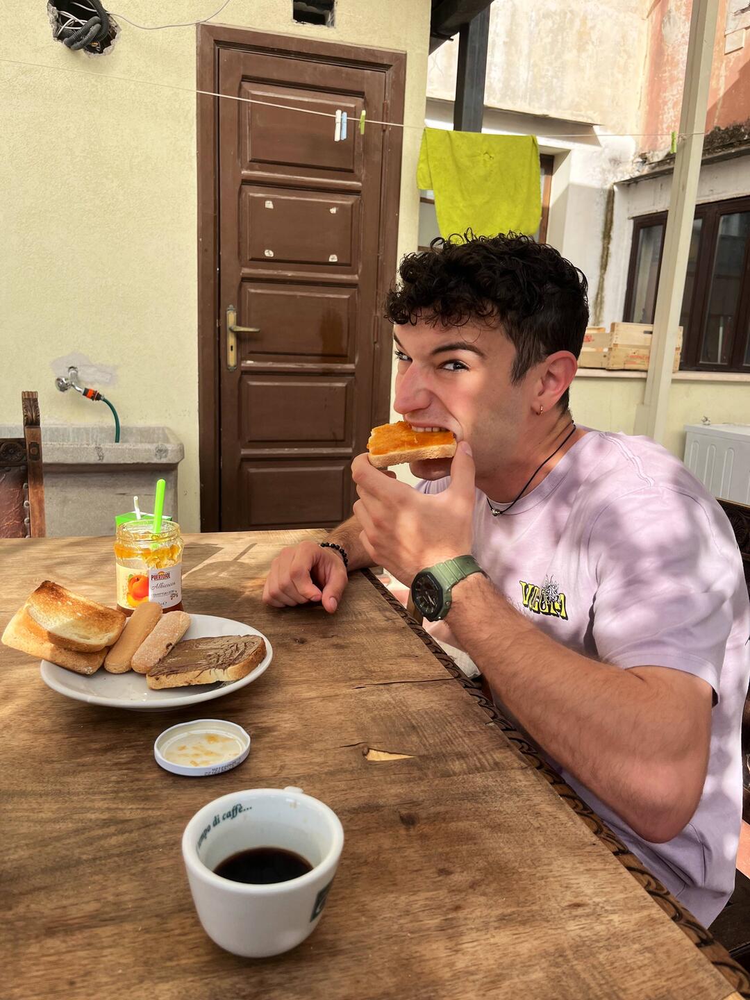 Petit dej de l'auberge