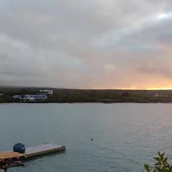 Watching sunrise from my hotel