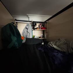 Mein Deluxe Pod. Wird auch als 2-Personen-Pod vermietet.