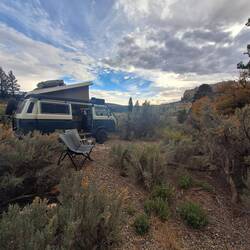 Campspot für die Nacht