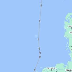 Heute geplante Überfahrt nach Stavanger