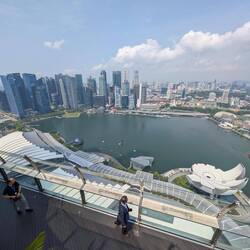 Die gesamte Marina Bay