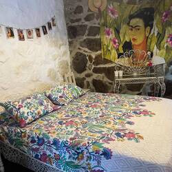 My room at the albergue