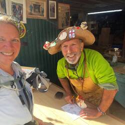 Local carpenter who has welcomed over 20,000 pilgrims since 2021