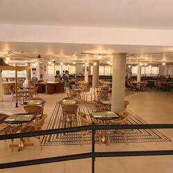 Tent hotel restaurant