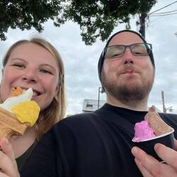 Zum Abschluss ein Eis