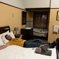 Unser Zimmer, zumindest für die 1h.