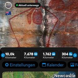 Ich habe die ersten 10.000 km voll