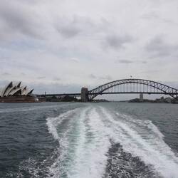 Mit der Fähre unterwegs nach Manly