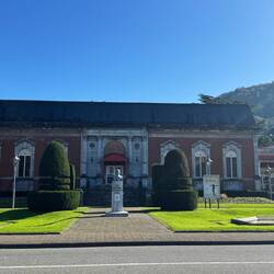 Theatre with the bust of Charles Degaulle