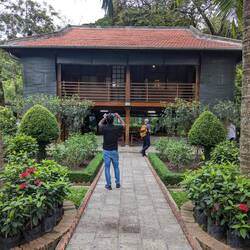 House on stilts where Ho Chi Minh lived for many years