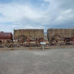 20 Mule Teams Wagon to transport the borax