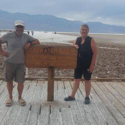 Badwater Basin - minus 85,5 m Sealevel