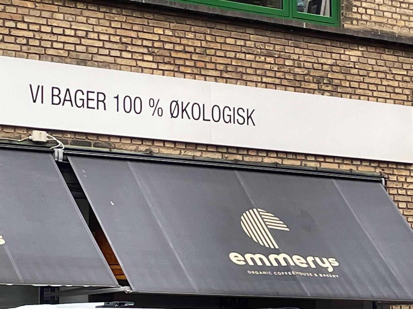 Our first stop emmerys is 100% organic