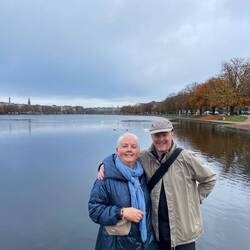 On the shore of Lake Sortedams