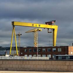 Harland and Wolfe, Titanic shipyard, still in operation