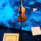 The actual violin that was played to calm passengers as ship sunk. Found this very moving