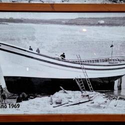 Bilderwand: Bootsbau