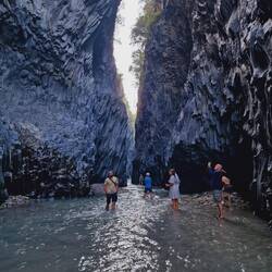 Lavaschlucht Alcantara
