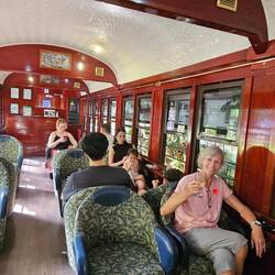 A nicely appointed carriage!