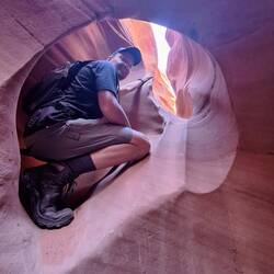 Erstmal reinklettern