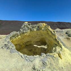 A sulphur vent
