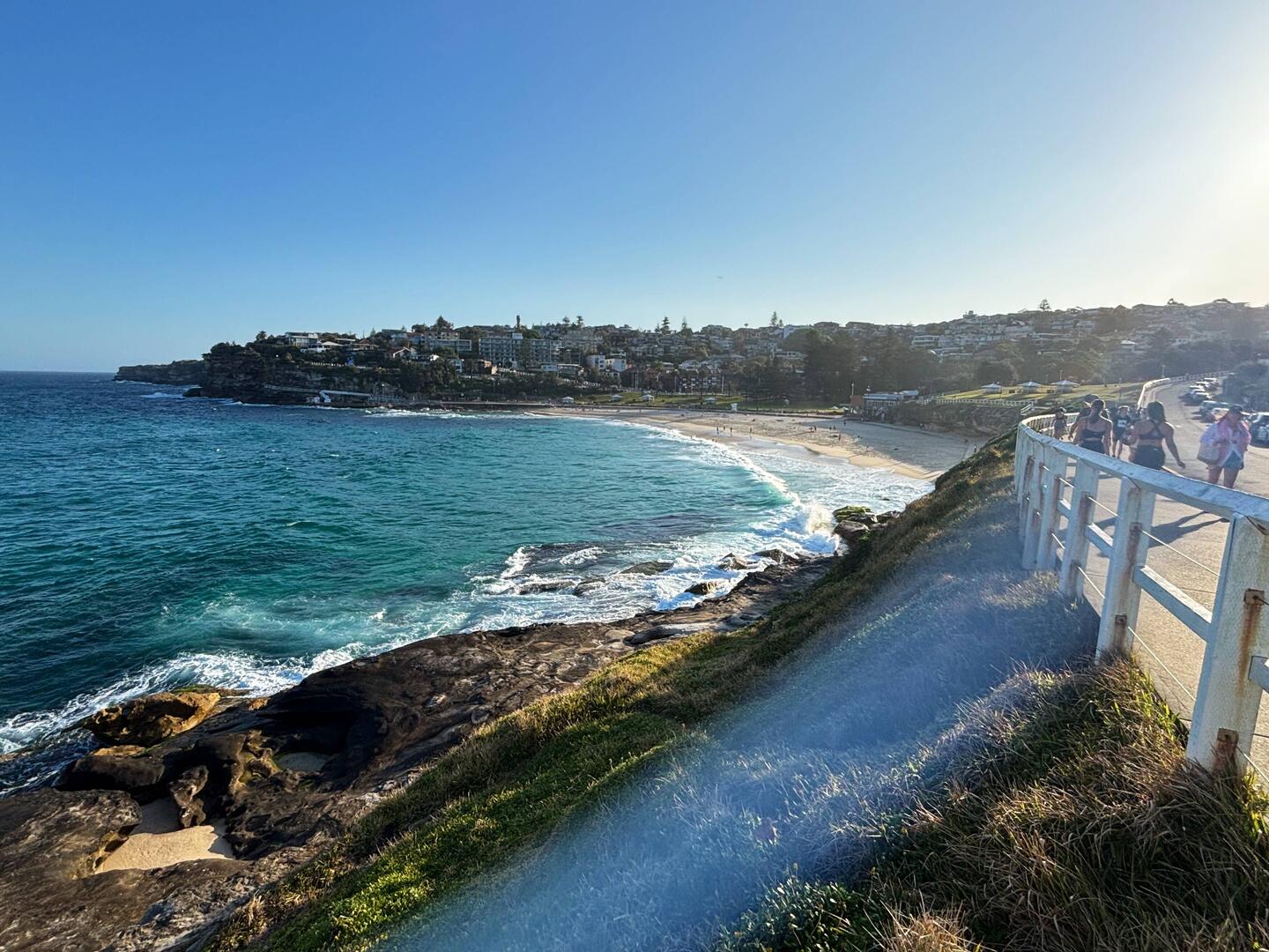 Blick über Bronte Beach