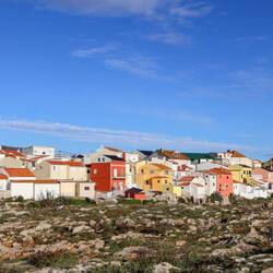 Das malerische Städtchen Peniche direkt am Meer