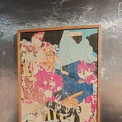 Mimmo Rotella - Senza titolo (1962)