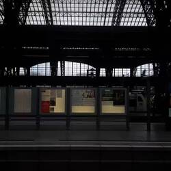 Bahnhof Leipzig. Überraschend schön.