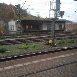 Bahnhof Eisenach. ...