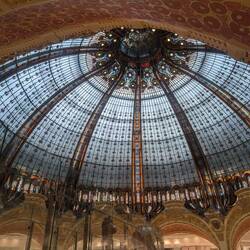The dome of Galleries Lafayette