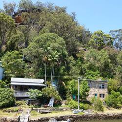 Altes Backsteinhaus - die Australier sind auf sowas sehr stolz