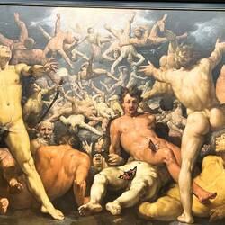 The Fall of the Titans by Cornelis Cornelisz. van Haarlem