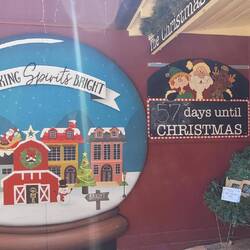 Christmas shop in Bright