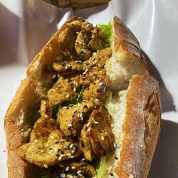 הבגט חזה עוף הכי טעים שאכלתי בחיי