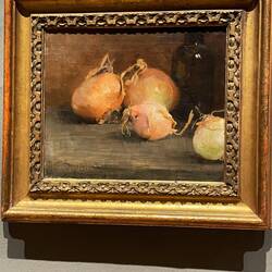 Still Life with Onions by Helene Schjerfbeck
