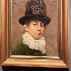 Self Portrait - Eva Bonnier