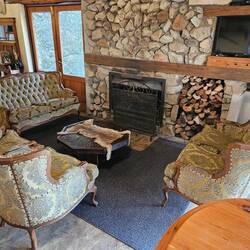 Sitzbereich im Haupthuus