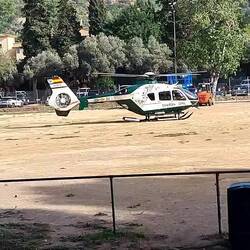 Big Ray had to be airlifted