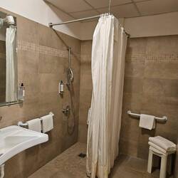 Biggest shower in Italy!