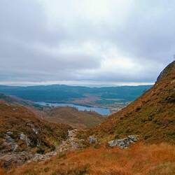 Loch Achrai depuis le mont Ben A'an
