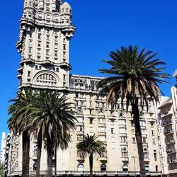 Salvo Palace in Plaza Independencia.