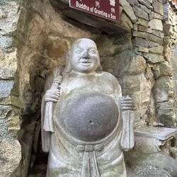 Want a son, rub my tummy.