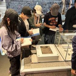 Students were all carefully taking notes.